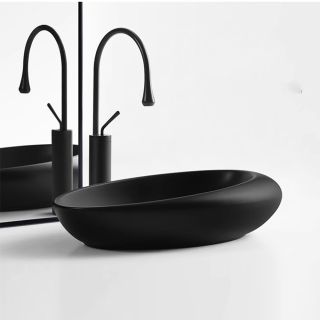 Смеситель для раковины Boch Mann Tropfen B XL BM9634 чёрный